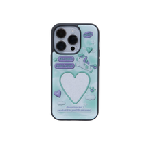 Load image into Gallery viewer, SECOND UNIQUE NAME iPhone Case Epoxy Photo Mint