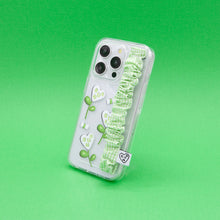 Load image into Gallery viewer, SECOND UNIQUE NAME Check Gobull Band Clear Phone Case Green