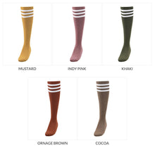 Load image into Gallery viewer, CONCHWEAR Mood Line Knee Socks 5Colors