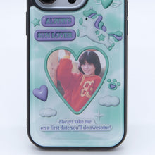 Load image into Gallery viewer, SECOND UNIQUE NAME iPhone Case Epoxy Photo Mint