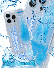 Load image into Gallery viewer, SECOND UNIQUE NAME Tube Bear Phone Clear Case Blue