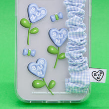Load image into Gallery viewer, SECOND UNIQUE NAME Check Gobull Band Clear Phone Case Sky