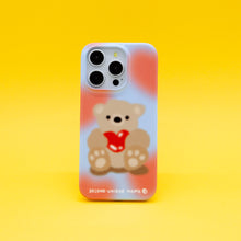 Load image into Gallery viewer, SECOND UNIQUE NAME Love Bear Graphic Phone Case