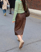 Load image into Gallery viewer, 23.65 NUTTY Suede Lace Up Loafers Cream Beige