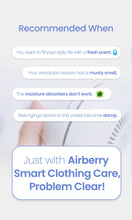 Load image into Gallery viewer, AIRBERRY Smart Clothing Care (Sterilization&dehumidification) set