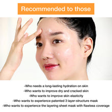 Load image into Gallery viewer, KOCOSTAR Premium Gold Foil Triple Layer Mask 1Box