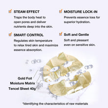 Load image into Gallery viewer, KOCOSTAR Premium Gold Foil Triple Layer Mask 1Box