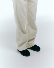 Load image into Gallery viewer, 23.65 NUTTY Suede Lace Up Loafers Black