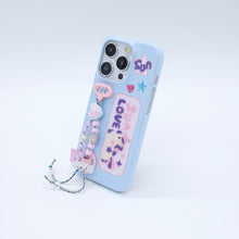 Load image into Gallery viewer, SECOND UNIQUE NAME Unicon Beads Phone Case Blue
