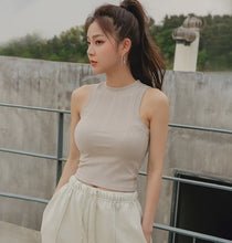 Load image into Gallery viewer, CONCHWEAR Bagel Ribbed Sleeveless 4Colors