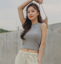 Load image into Gallery viewer, CONCHWEAR Bagel Ribbed Sleeveless 4Colors