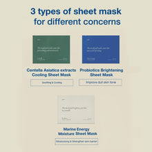 Load image into Gallery viewer, AROH Marine Energy Moisture Sheet Mask 1Box