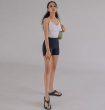 Load image into Gallery viewer, CONCHWEAR Relax Black 3-Short Leggings Night Black