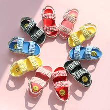 Load image into Gallery viewer, THANK YOU SHOES MUCH Viva Check Sandal 5Colors