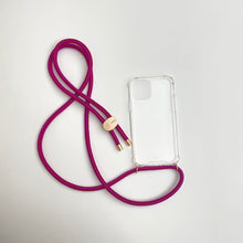 Load image into Gallery viewer, ARNO iPhone Case with Rope Strap Passion pink