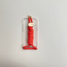 Load image into Gallery viewer, ARNO iPhone Case with Rope Strap Sweet Tangerine