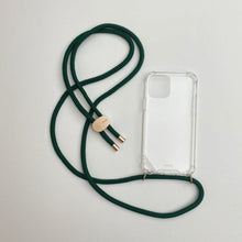 Load image into Gallery viewer, ARNO iPhone Case with Rope Strap Royal Green