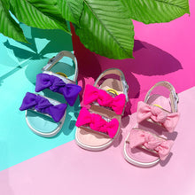 Load image into Gallery viewer, THANK YOU SHOES MUCH Moulin Glitter Ribbon Sandal 3Colors