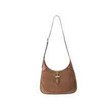 Load image into Gallery viewer, LOEKA Diane Hobo Bag Brown