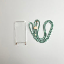 Load image into Gallery viewer, ARNO iPhone Case with Rope Strap Dear Mint