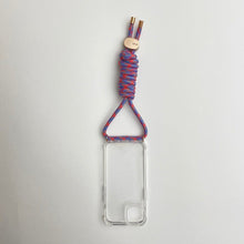 Load image into Gallery viewer, ARNO iPhone Case with Rope Strap Fancy Coral