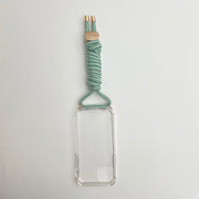 Load image into Gallery viewer, ARNO iPhone Case with Rope Strap Dear Mint