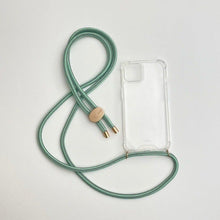 Load image into Gallery viewer, ARNO iPhone Case with Rope Strap Dear Mint