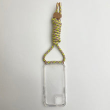 Load image into Gallery viewer, ARNO iPhone Case with Rope Strap Modern Neon