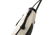 Load image into Gallery viewer, DEPOUND Town Bag Crossbody Mini Herringbone Ivory