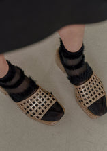 Load image into Gallery viewer, HEAVENLY JELLY Wedge Glitter Gold