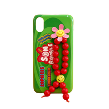 Load image into Gallery viewer, SECOND UNIQUE NAME Sun Case Bubble String Green