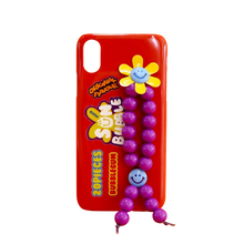Load image into Gallery viewer, SECOND UNIQUE NAME Sun Case Bubble String Red