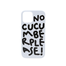 Load image into Gallery viewer, SECOND UNIQUE NAME Sun Case Graphic No Cucumber White