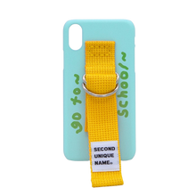 Load image into Gallery viewer, SECOND UNIQUE NAME Sun Case Spa Blue Yellow(word)