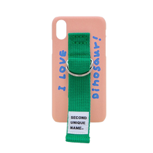 Load image into Gallery viewer, SECOND UNIQUE NAME Sun Case Peach Pink Green(word)