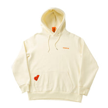 Load image into Gallery viewer, GRIMPER Shyly Heart Hoodie Creamy White