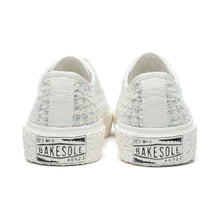 Load image into Gallery viewer, BAKE-SOLE Tweed Sneakers Sky Blue