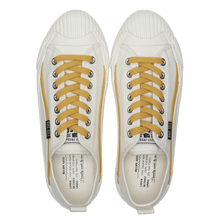 Load image into Gallery viewer, BAKE-SOLE Omelet Sneakers White Yellow