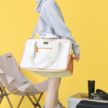 Load image into Gallery viewer, D.LAB Boston Multi Cross Duffle Bag Ivory