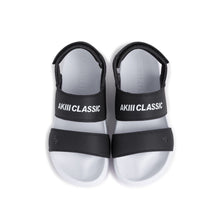 Load image into Gallery viewer, AKIII CLASSIC Quick Slide Ver.2 Sandals Black White