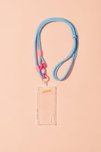 Load image into Gallery viewer, MCRN Finger Tab+Phone Shoulder Strap Long Pop Sky Blue Set