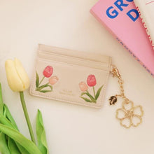 Load image into Gallery viewer, D.LAB Birth Flower Card Wallet January