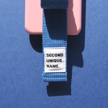 Load image into Gallery viewer, SECOND UNIQUE NAME Sun Case Ribbon Light Punk River Blue