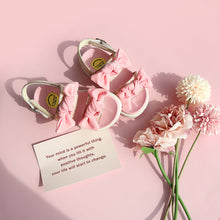 Load image into Gallery viewer, THANK YOU SHOES MUCH Moulin Glitter Ribbon Sandal 3Colors