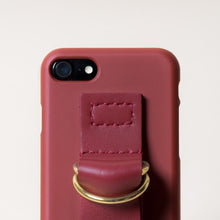 Load image into Gallery viewer, SECOND UNIQUE NAME Sun Case Leather Burgundy