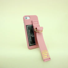 Load image into Gallery viewer, SECOND UNIQUE NAME Leather Card Indian Pink