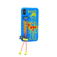 Load image into Gallery viewer, SECOND UNIQUE NAME Sun Case String Glossy Aqua Blue