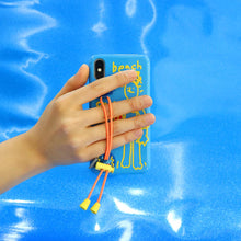 Load image into Gallery viewer, SECOND UNIQUE NAME Sun Case String Glossy Aqua Blue