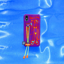 Load image into Gallery viewer, SECOND UNIQUE NAME Sun Case String Glossy Purple