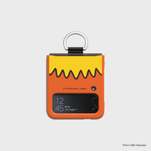 Load image into Gallery viewer, SLBS Eco Friends Bart Simpsons Phone Case with ring for Galaxy Z Flip4